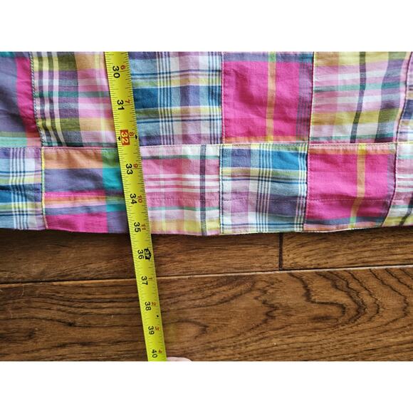 Talbots Madras Plaid Sheath Dress Women's Size 2 Preppy Nautical Party - Picture 7 of 9